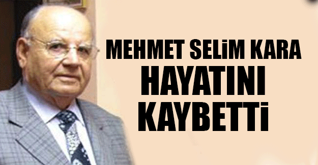 Mehmet <b>Selim Kara</b> hayatını kaybetti 01 Aralık 2015, 22:51 - mehmet_selim_kara_hayatini_kaybetti_h83202_4a397