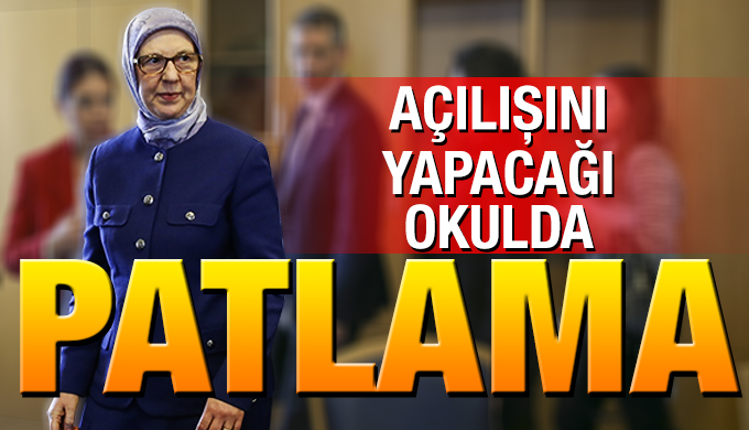 Bakan Ramazanoğlu’nun açılışını yapacağı okulun kalorifer kazanı patladı