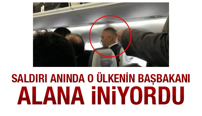 Saldırı anında Arnavutluk Başbakanı'nın uçağı Atatürk Havalimanı'na iniş yaptı