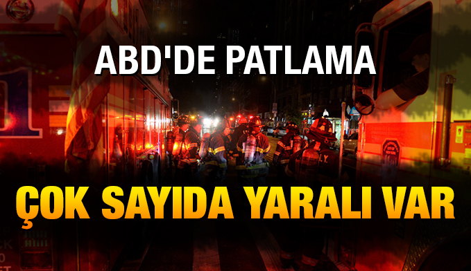 ABD'de patlama: Yaralılar var