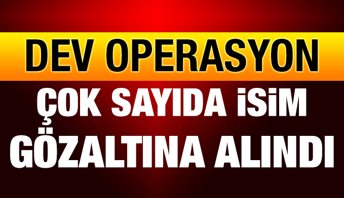 Ankara merkezli 13 ilde FETÖ operasyonu: 35 gözaltı