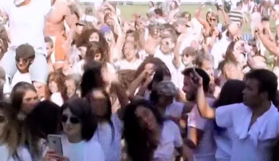Antalyalılar renk festivali ile çoştu