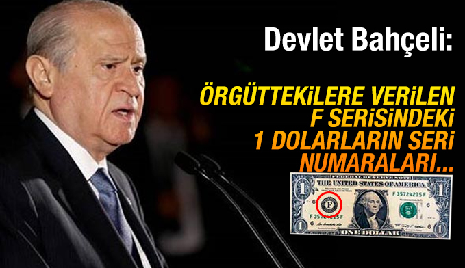 Bahçeli: Dolardaki seri ByLock şifresi