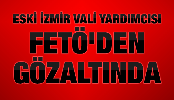 Eski İzmir Vali Yardımcısı İlhan, FETÖ'den gözaltında
