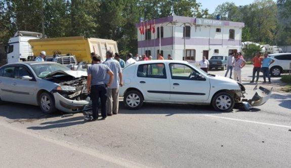 Fatsa'da zincirlime trafik kazası: 1 yaralı
