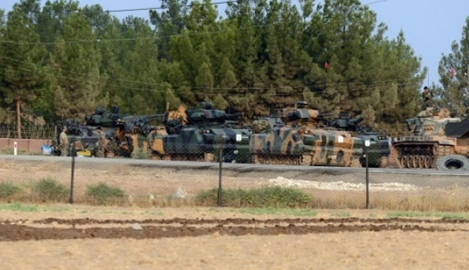 Fırat Kalkanı Harekatı'nda 75 IŞİD hedefine 289 fırtına mermisi atıldı