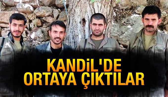 Kandil'de ortaya çıktılar