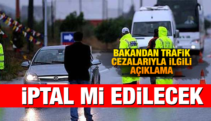 Maliye Bakanı'ndan trafik cezalarıyla ilgili iyi haber