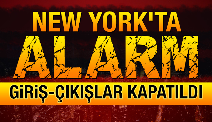 New York'ta şüpheli araç alarmı