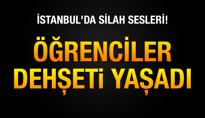 Okul önünde servisçi hesaplaşması! Kurşun yağdırdılar