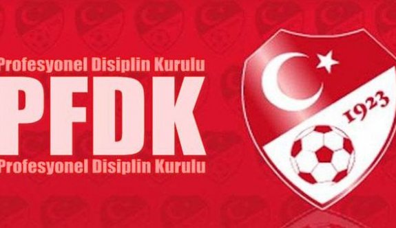 PFDK'dan ceza yağdı