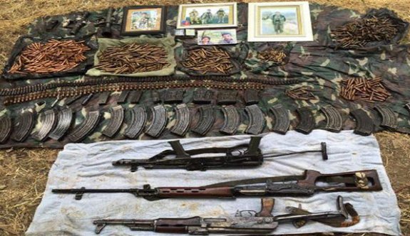 PKK'nın silah deposu bulundu