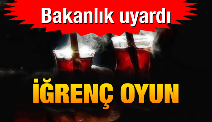 Sınırda kaçak çay oyunu