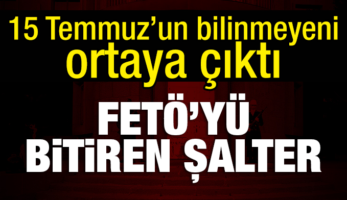 Verilen emirle, darbe girişiminin şalteri indirildi