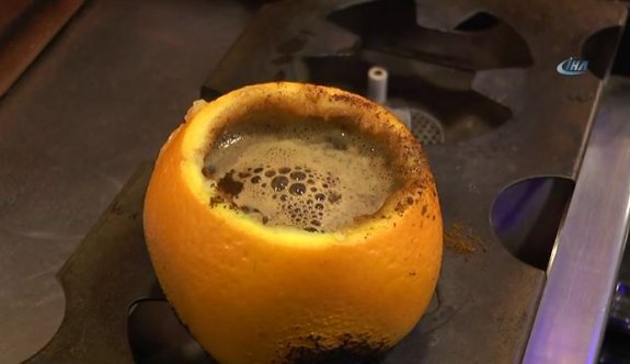 Portakal Kabugunda Turk Kahvesi Uludag Sozluk