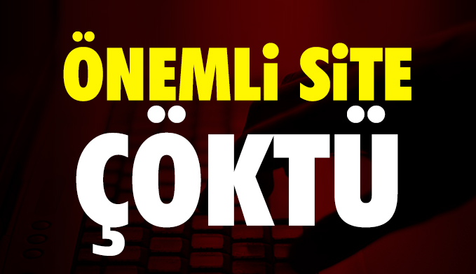İçişleri Bakanlığı'nın resmi internet sitesi çöktü