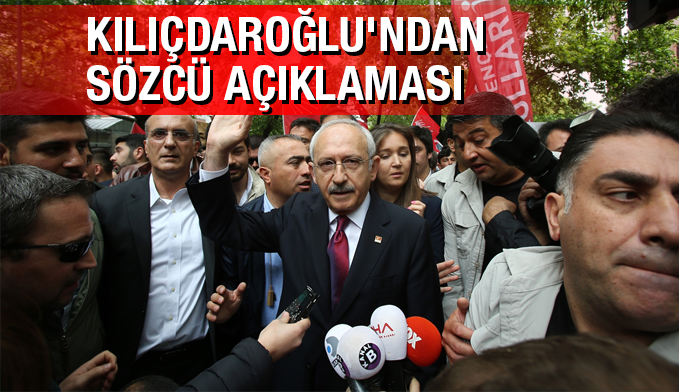 Kılıçdaroğlu'ndan Sözcü gazetesi açıklaması