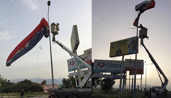 Yamaç paraşütü pilotunun zor anları