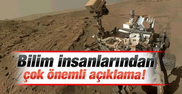 Bilim insanlarından çok önemli açıklama!