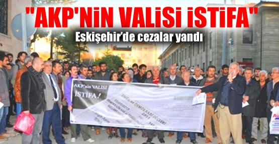 Eskişehirde cezalar yandı