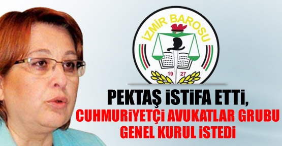 İzmir Barosu'nda Genel Kurul ilanı