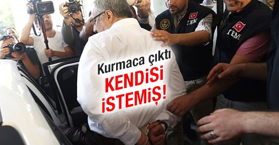 Kurmaca çıktı! Kendisi istemiş!