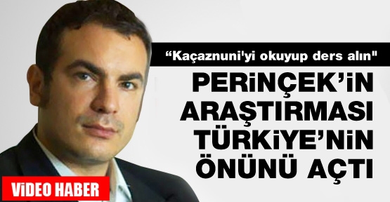 Perinçek'in araştırması Türkiye'nin önünü açtı