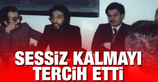 Sessiz kalmayı tercih etti