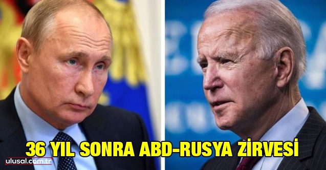 Kritik Putin-Biden görüşmesi bugün yapılacak