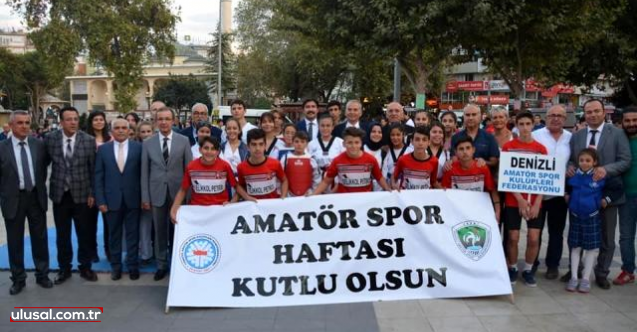 Denizli'de Amatör Spor Haftası başladı