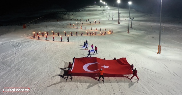 Sivas Yıldız Dağı'nda kayak sezonu açıldı