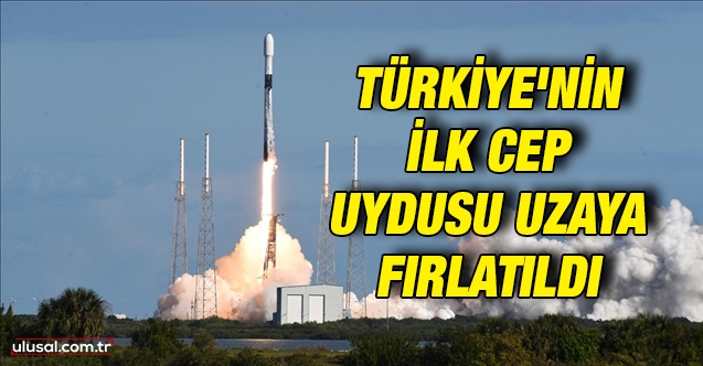 Türkiye'nin ilk cep uydusu Grizu-263A uzaya fırlatıldı