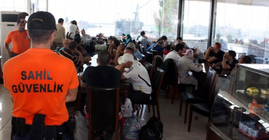 57 kaçak göçmen yakalandı