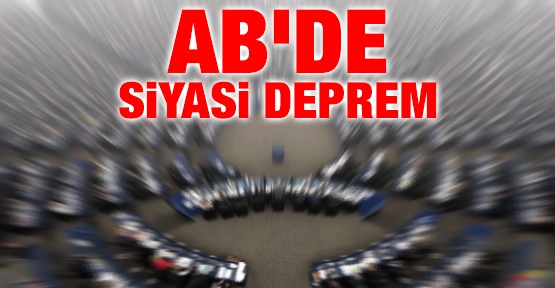 AB'de siyasi deprem