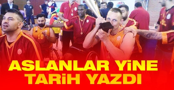 Aslanlar yine tarih yazdı