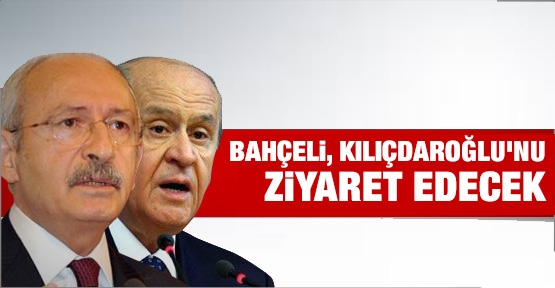Bahçeli, Kılıçdaroğlu'nu ziyaret edecek