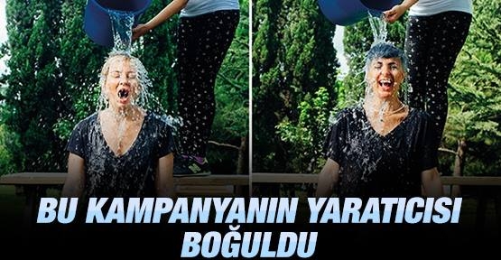 Buz kovası kampanyasının yaratıcısı boğuldu