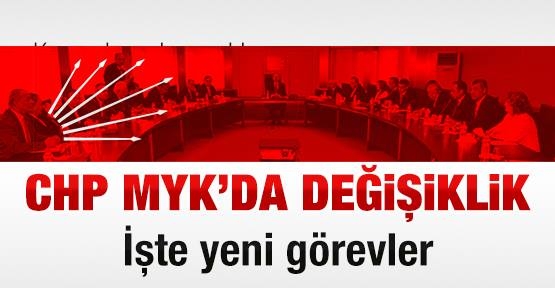 CHP MYK'da değişiklik