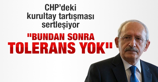 CHP'deki kurultay tartışması sertleşiyor