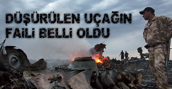 Düşürülen uçağın faili belli oldu