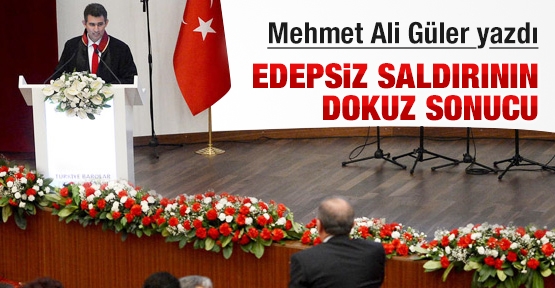 Edepsiz saldırının dokuz sonucu