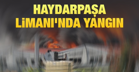 Haydarpaşa Limanı'nda yangın
