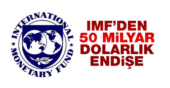 IMF'den 50 milyar dolarlık endişe