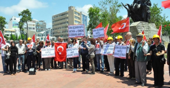 “İşçi Partisi'nden Ekmekli Kömürlü Eylem”