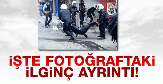 İşte fotoğraftaki ilginç ayrıntı