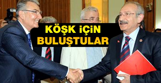 Köşk için buluştular