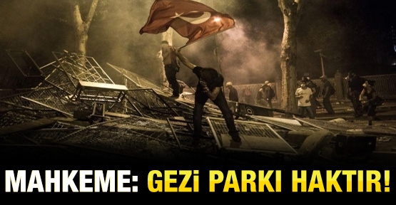 Mahkeme: Gezi Parkı haktır!