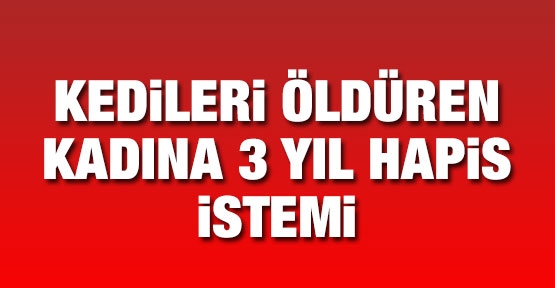 O vahşete 3 yıl hapis istemi