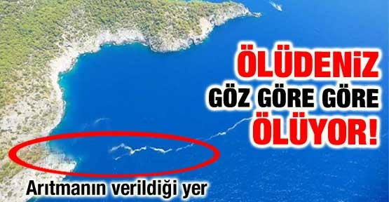 Ölüdeniz göz göre göre ölüyor!