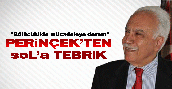 Perinçek'ten soL'a tebrik